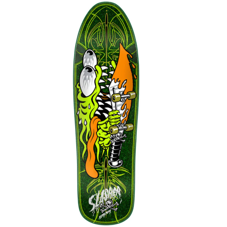 Santa Cruz Meek Slasher Pinstripe Green 9.23