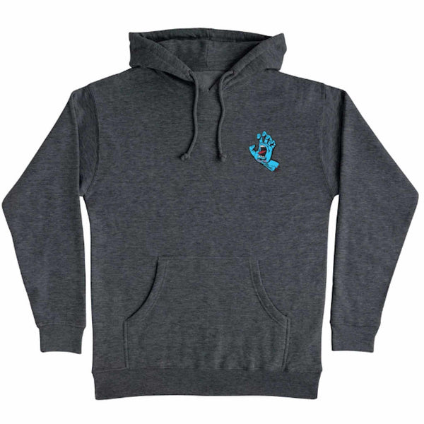 Santa Cruz Screaming Hand Hoodie Charcoal Medium ONLY