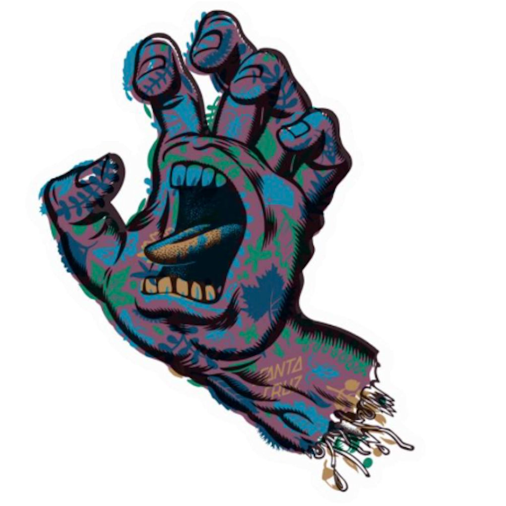 Santa Cruz Sticker Growth Hand