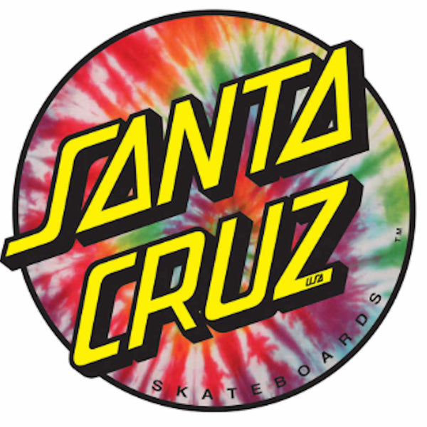 Santa Cruz Tie Dye Dot Sticker