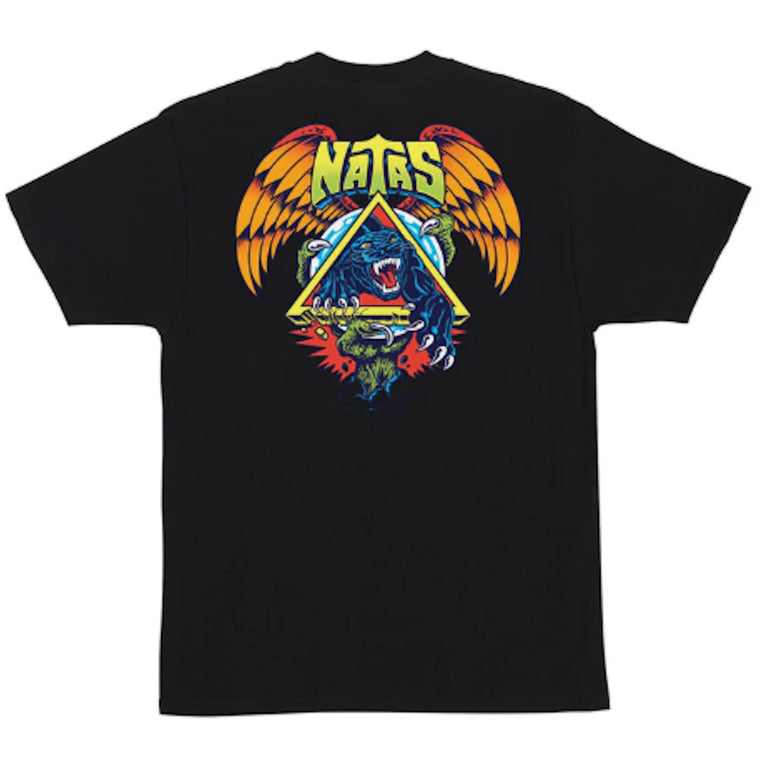 Santa Cruz Natas SC Panther Tee Black