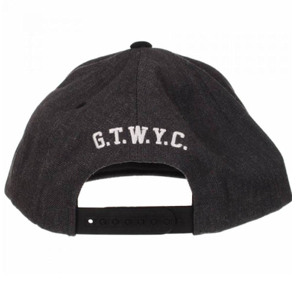 Shake Junt Mascot Nowison Snapback Hat Grey