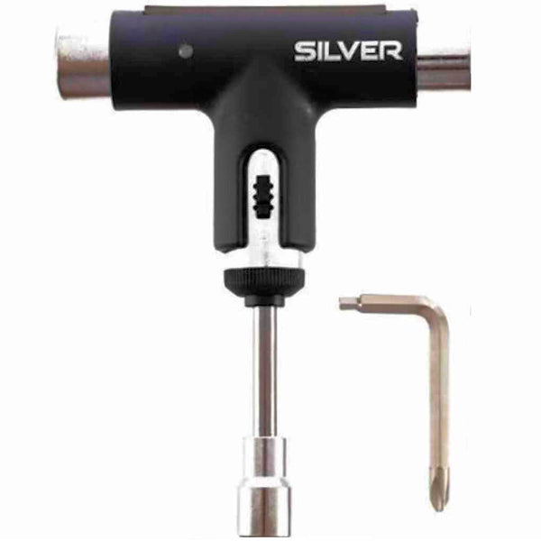 Silver Skate Tool Black Silver