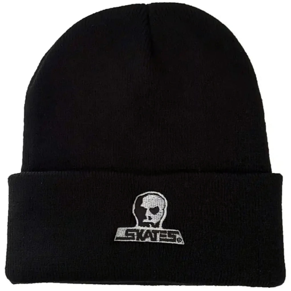 Skull Skates Beanie Small Logo With Cuff Black