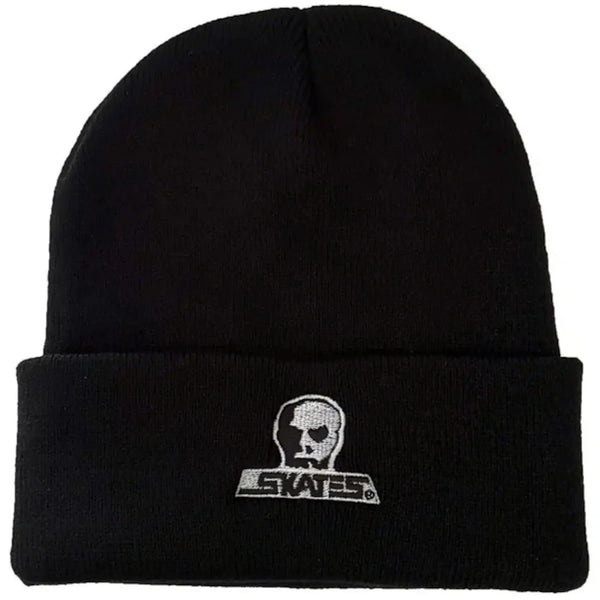 Skull Skates Beanie Small Logo With Cuff Black