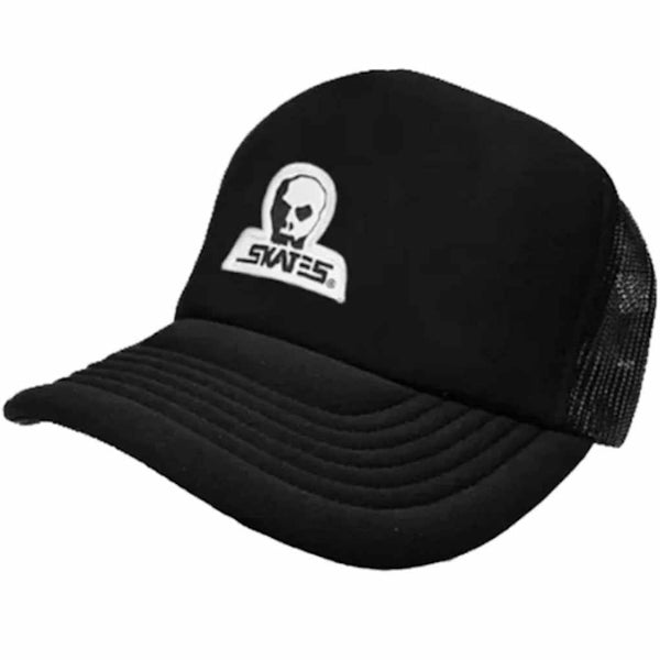 Skull Skates Trucker Cap Foam Mesh Die Cut Patch Logo