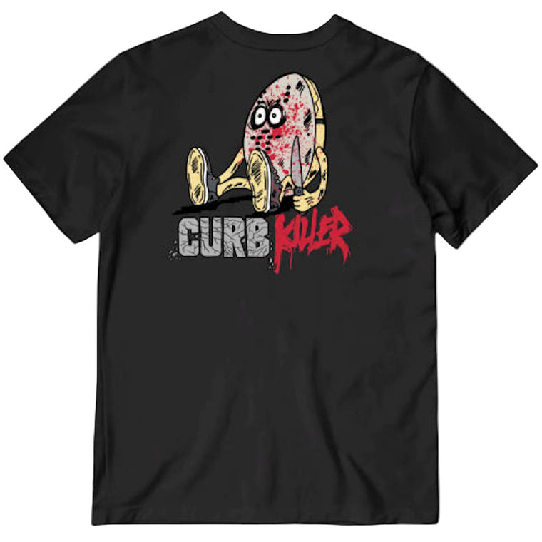 Slappy X Heroin Curb Killer Tee Black Large ONLY