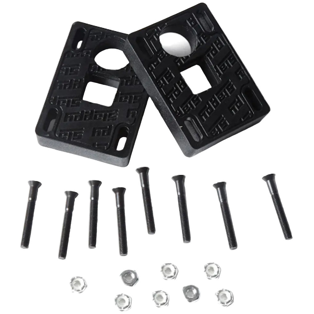 Slappy Big Blocks Riser Pads 3/4" Black With Hardware