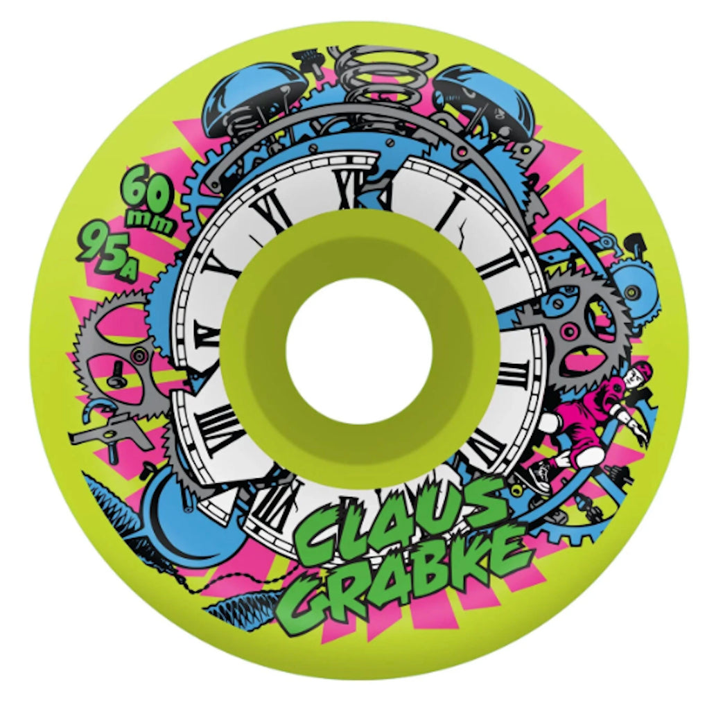 Slime Balls Grabke Vomits 95A 60mm Neon Green