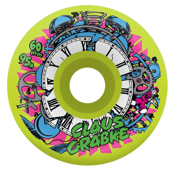 Slime Balls Grabke Vomits 95A 60mm Neon Green