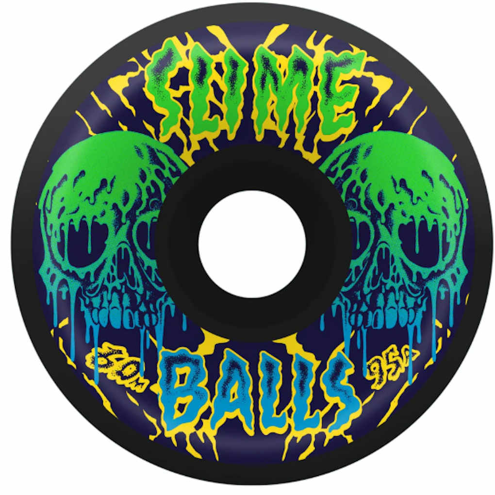 Slime Balls Skull Vomits 95A 60mm Black