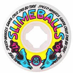 Slime Balls Heritage Shark Spew Vomits 97A 60mm White