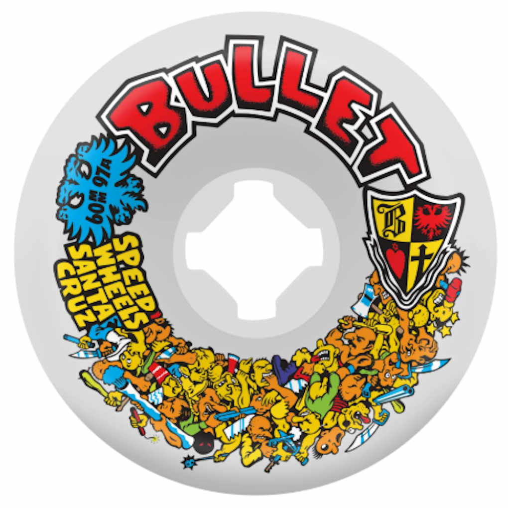 Slime Balls Bullet Riot Vomits 97A 60mm White