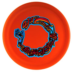 Speed Wheels Pint Glass Screaming Hand OJ