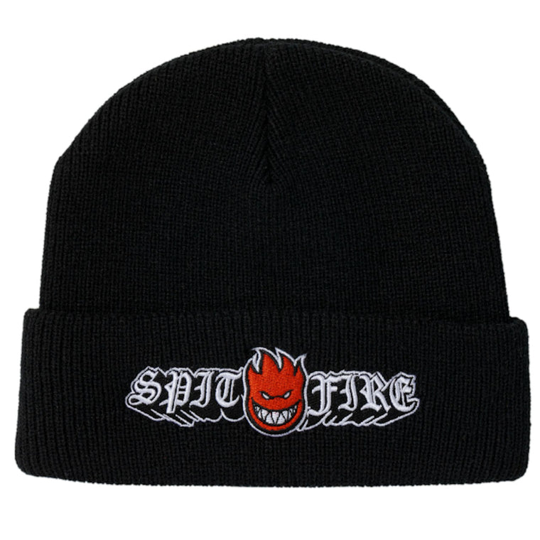 Spitfire Old E Drop Bighead Beanie Black