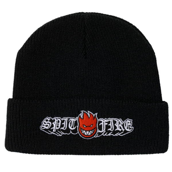 Spitfire Old E Drop Bighead Beanie Black