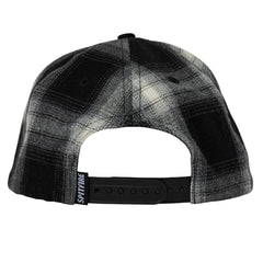 Spitfire Classic 87 Swirl Patch Snapback Black White