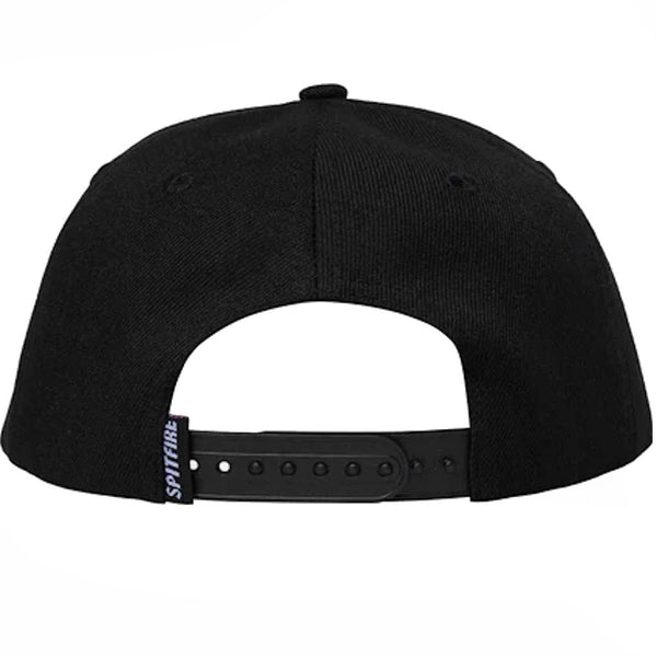 Spitfire Classic 87 Swirl Patch Snapback Black