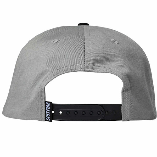 Spitfire Classic 87 Swirl Patch Snapback Grey Black