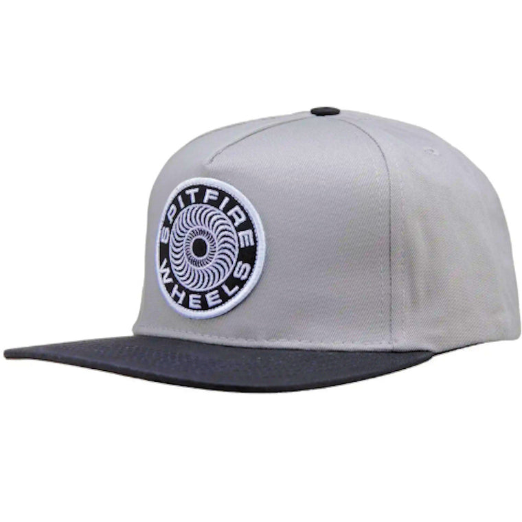 Spitfire Classic 87 Swirl Patch Snapback Grey Black