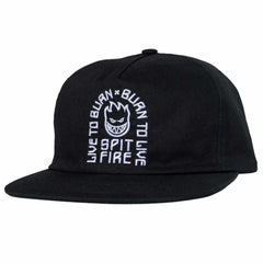Spitfire LTB Arch Snapback Black White