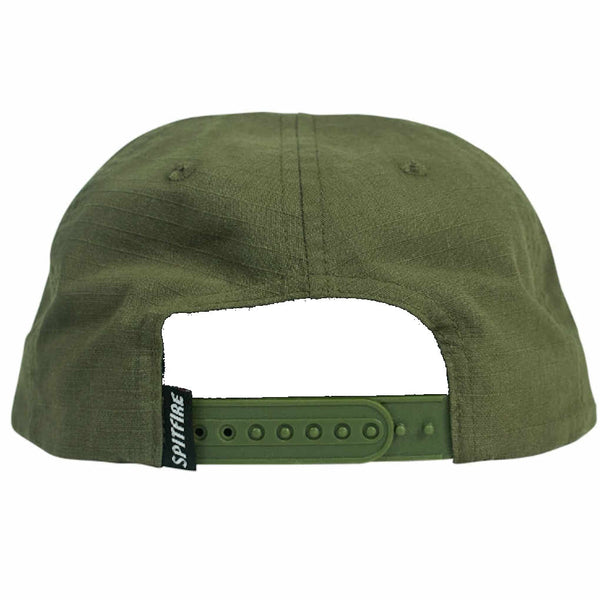 Spitfire Molotov Script Snapback Olive Black