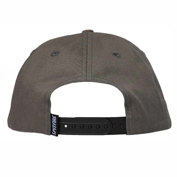 Spitfire Team Bighead Snapback Charcoal Red