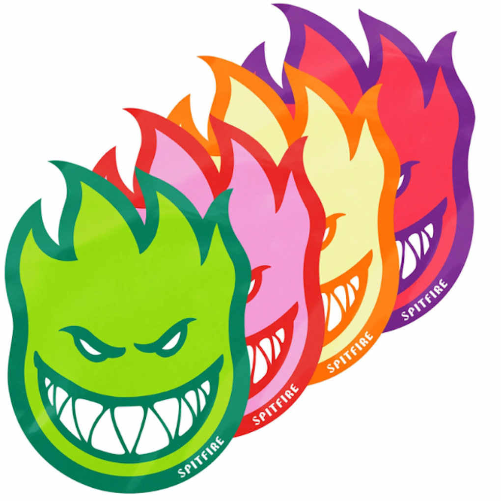 Spitfire Bighead Fade Medium Sticker Assorted