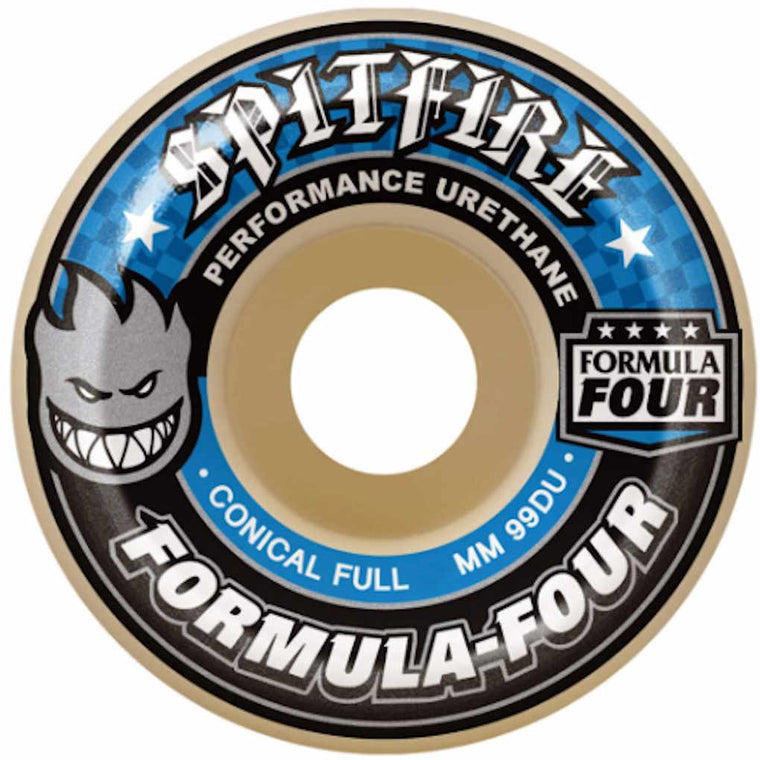 Spitfire Wheels F4 Full Conical 99A 58mm