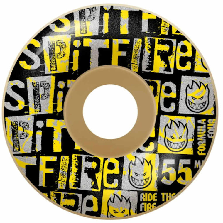 Spitfire Wheels F4 Team Ransom Radial 99A 55mm