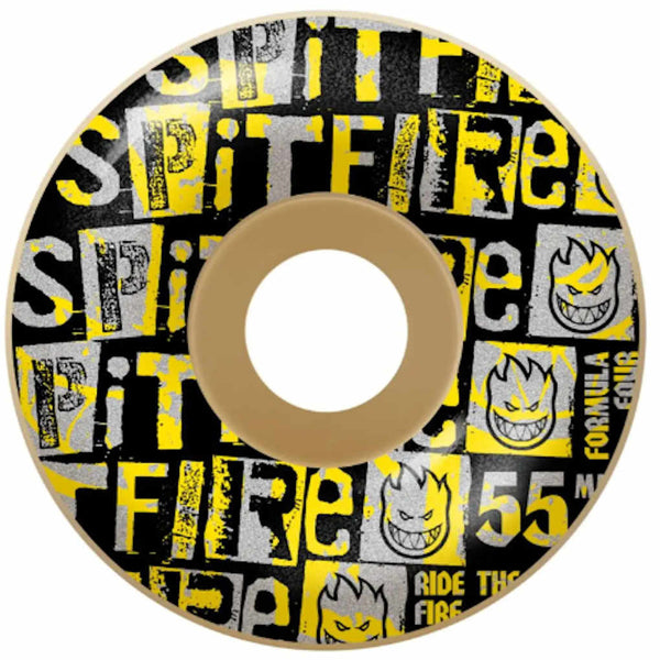 Spitfire Wheels F4 Team Ransom Radial 99A 55mm