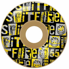 Spitfire Wheels F4 Team Ransom Radial 99A 55mm