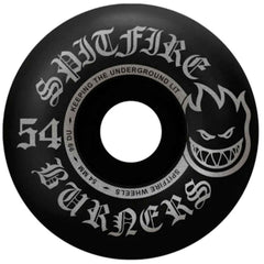 Spitfire Wheels Burners 99A 54mm Black