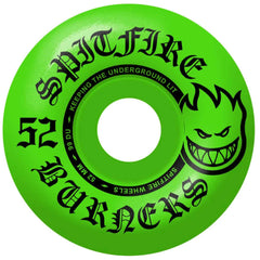 Spitfire Wheels Burners 99A 52mm Green