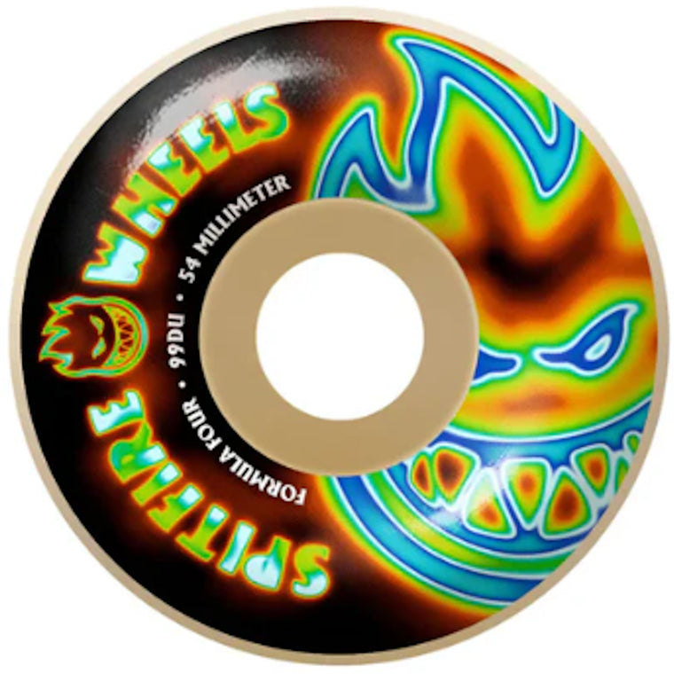 Spitfire Wheels F4 Classics Radioactive Bighead 99A 54mm