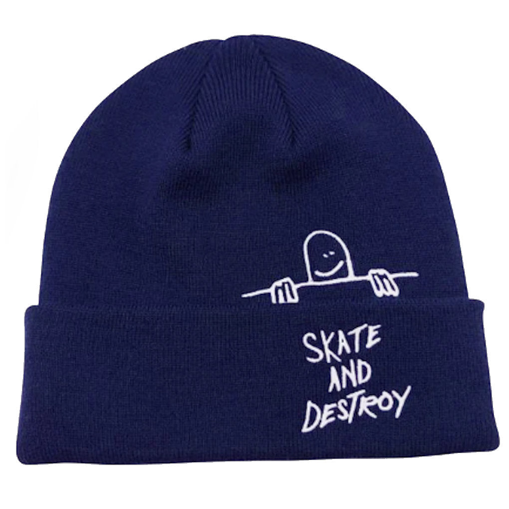 Thrasher Gonz Skate & Destroy Beanie Navy