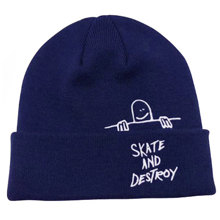 Thrasher Gonz Skate & Destroy Beanie Navy