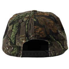 Thrasher Flame Distressed Snapback Camo