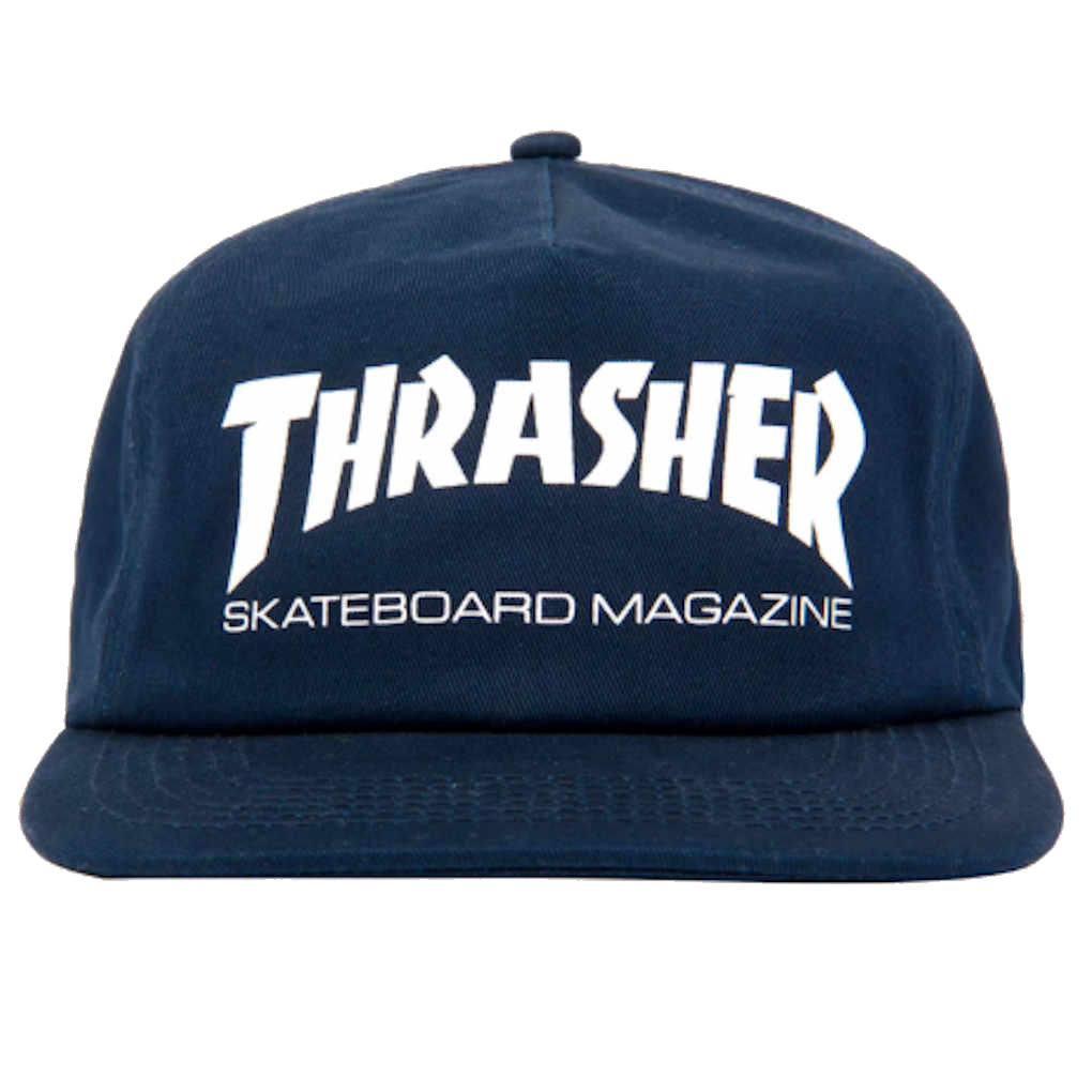 Thrasher Skate Mag Snapback Navy