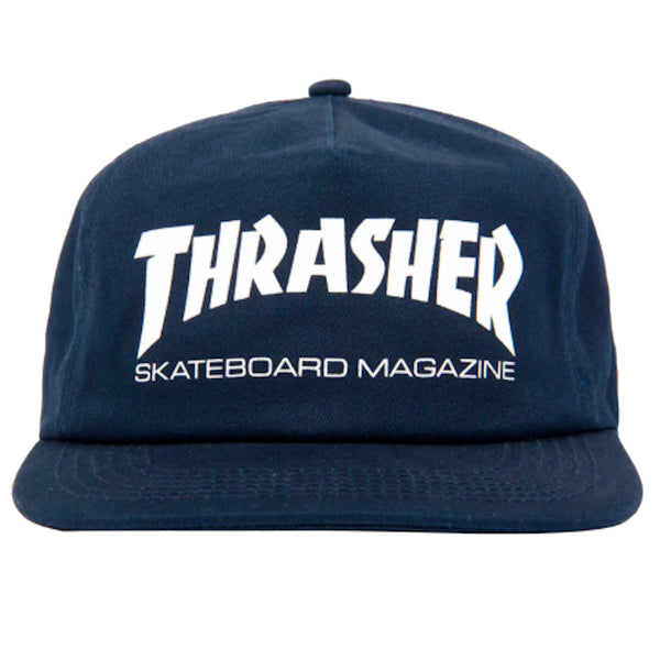Thrasher Skate Mag Snapback Navy