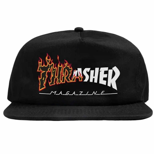 Thrasher Ignite Snapback Black