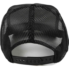 Thrasher X Spitfire Thrash & Burn Snapback Trucker Mesh Black White Black