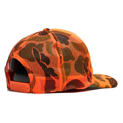 Thrasher Wet Paint Snapback Trucker Orange Camo