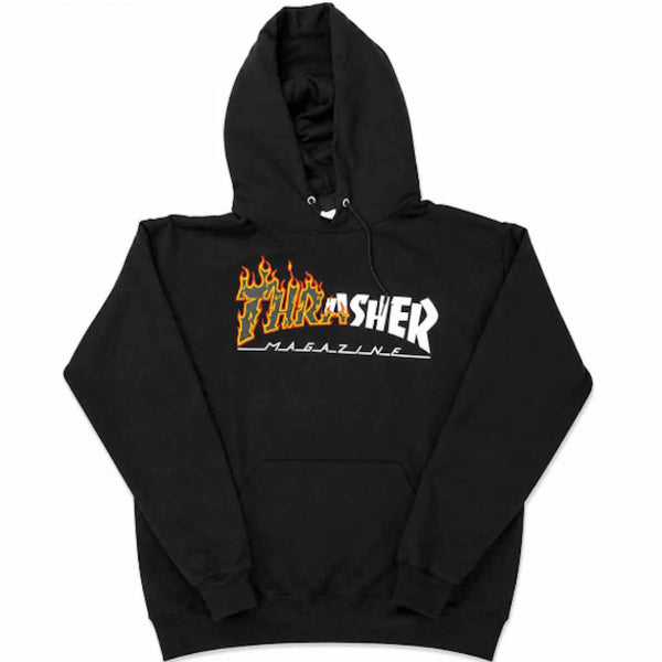 Thrasher Ignite Hoodie Black