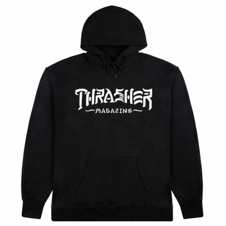 Thrasher Thrash & Destroy Hoodie Black