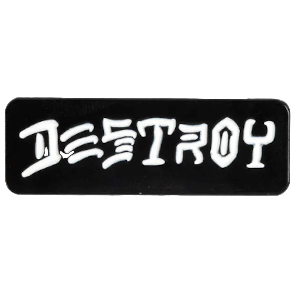 Thrasher Lapel Pin Destroy