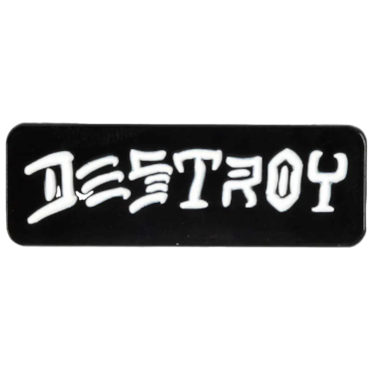 Thrasher Lapel Pin Destroy