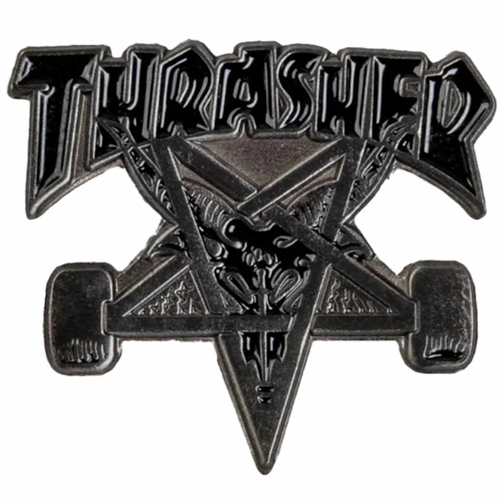 Thrasher Lapel Pin Skate Goat