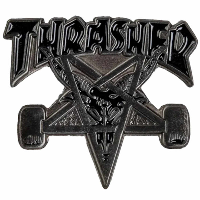 Thrasher Lapel Pin Skate Goat