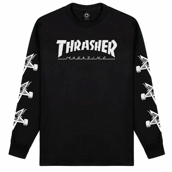 Thrasher Mag Goat Long Sleeve Black